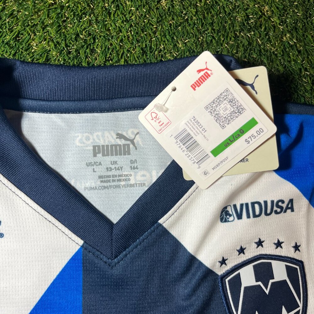 Puma Monterrey Third Jersey 23/24 - Youth - Picture 4 of 4